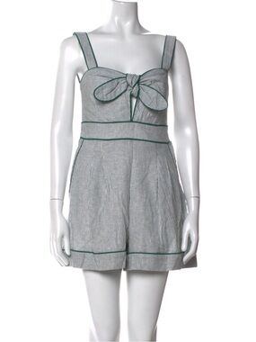 Caroline Constas linen blend romper size L